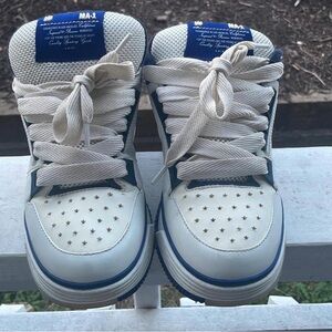 Blue and White AMIRI MA-1